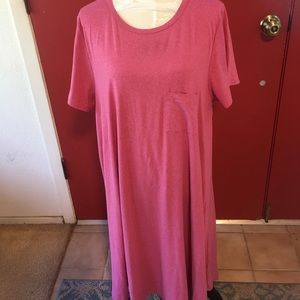 Excellent BNWOT Plus Size 2x Lularoe Carly Dress